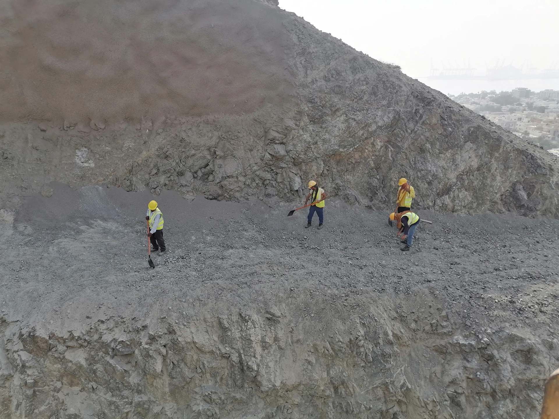Rock Scaling and Surface Preparation