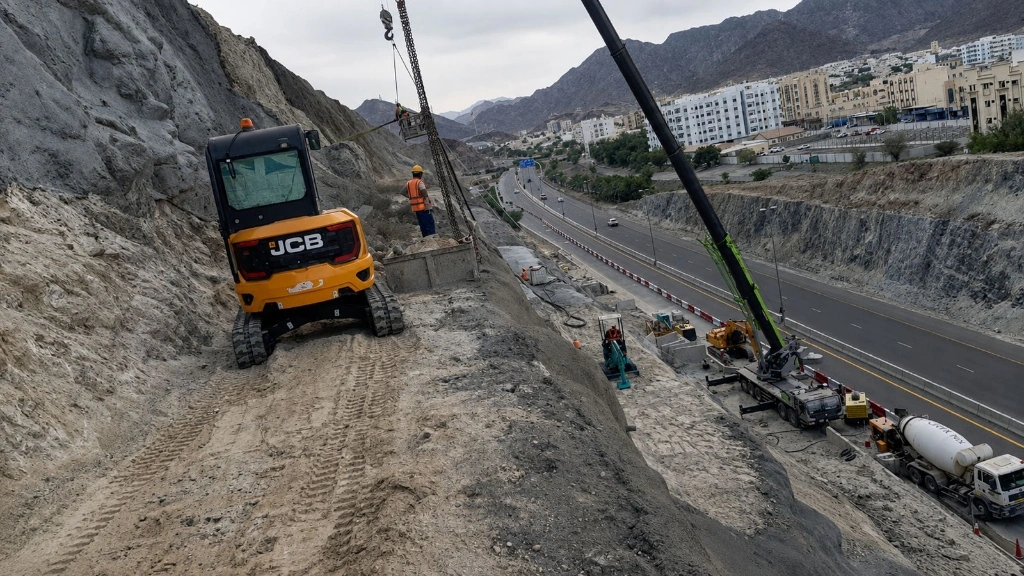 R7233 / Stage 2 – Treatment, Protection and Rock Stabilization for Federal Roads in UAE